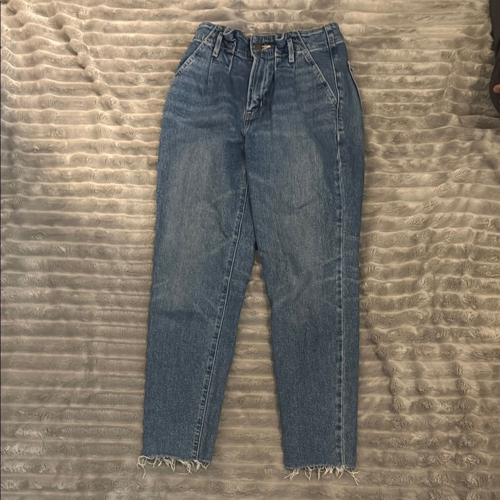 Hollister Blue Ankle Cropped Jeans